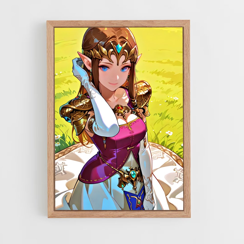 Poster Princess Zelda (vue 4)